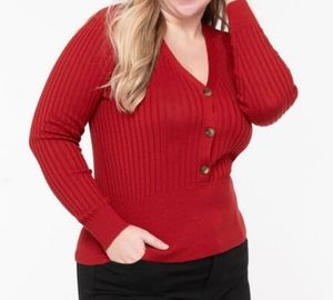 SZ XXL RIBBED PULLOVER SWEATER